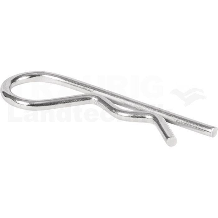 Federstecker, einfach, Ø: 4mm, L: 80mm
