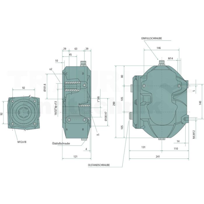Stirnradgetriebe M7