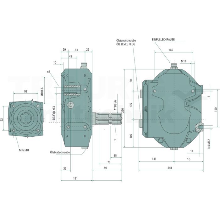 Stirnradgetriebe M7