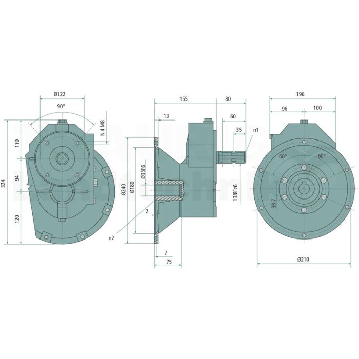 Stirnradgetriebe M5