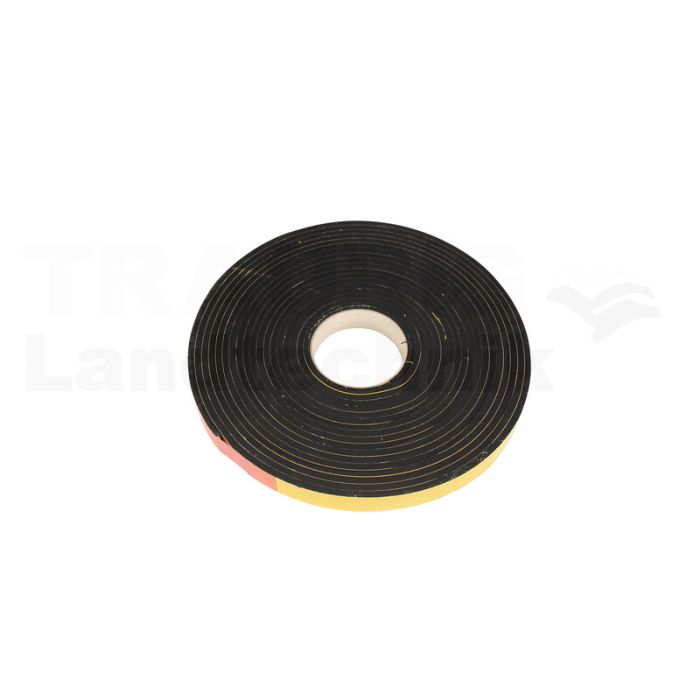 Zellgummiband schw Moosgummi 10m 25x5mm Zellgummiband schw Moosgummi 10m 25x5mm