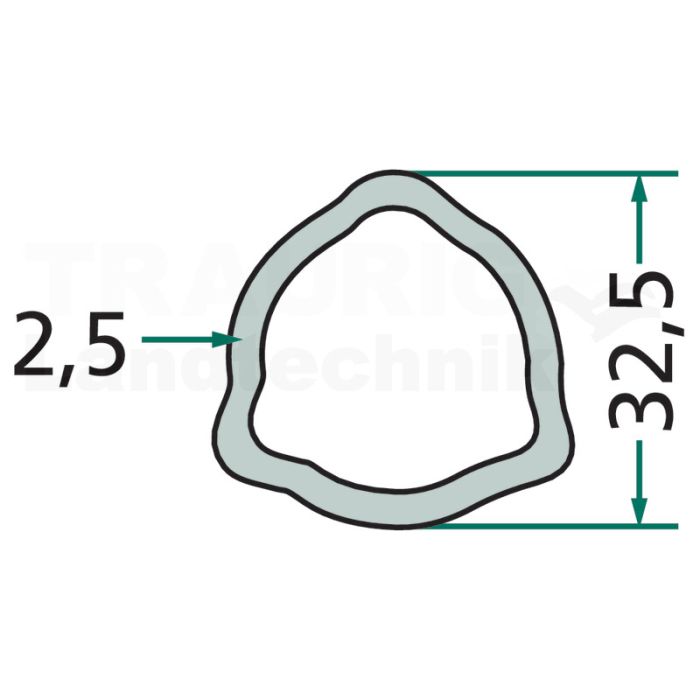 Profilrohr 3 m Profilrohr 3 m