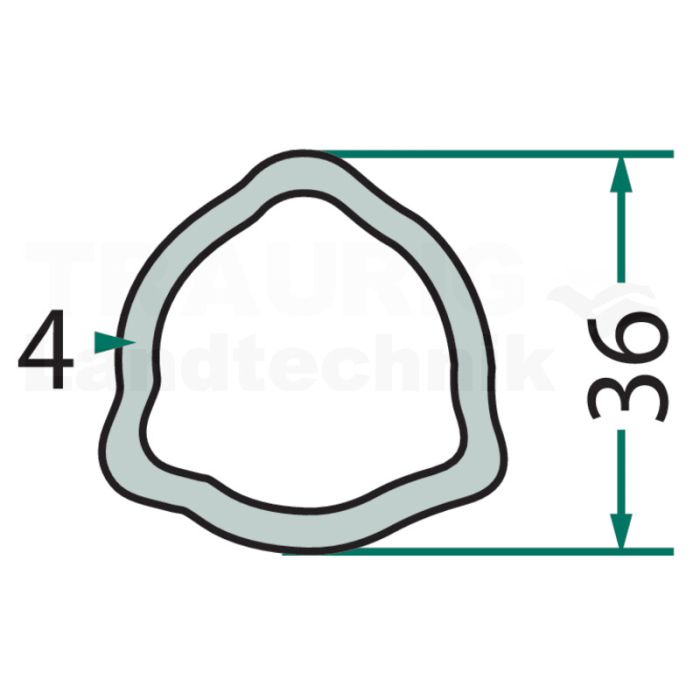 Profilrohr 1,5 m