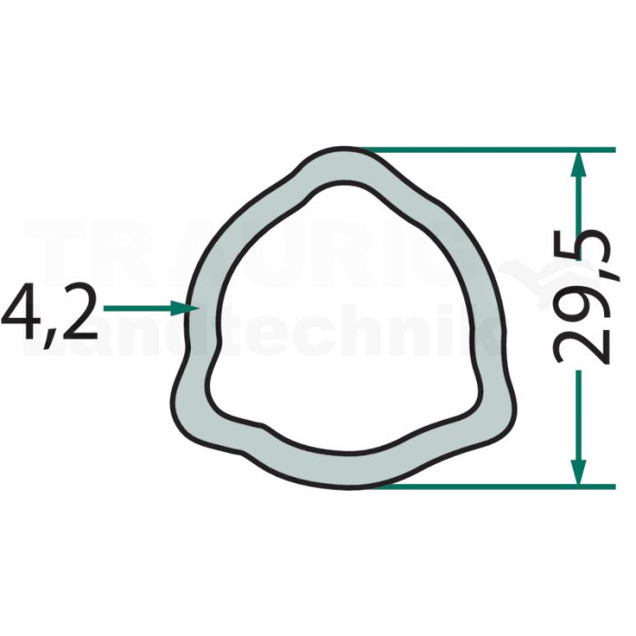 Profilrohr 1,5 m Profilrohr 1,5 m