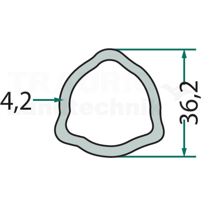 Profilrohr 1,5 m