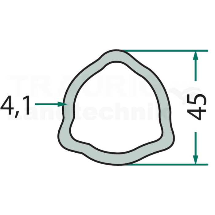 Profilrohr 1 m