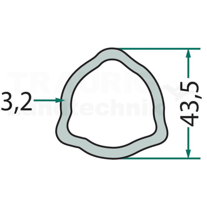 Profilrohr 1,5 m
