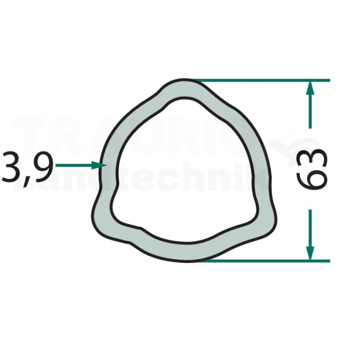 Profilrohr 1,5 m Profilrohr 1,5 m
