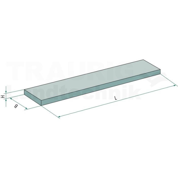 Schürfschiene