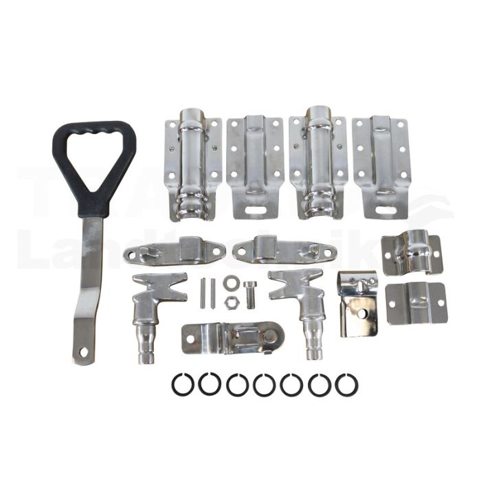 Aufbau-Drehstangenverschluss-Set