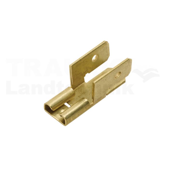 Flachsteckverteiler