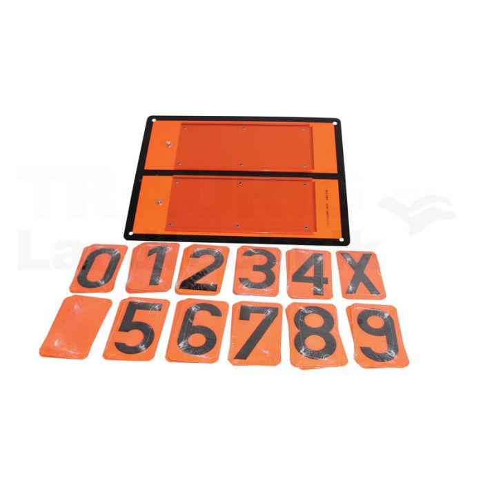 ADR-Tafel V2A 400x300 starr mit Haube