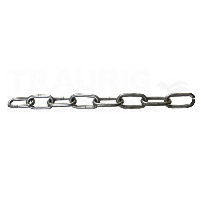 Kette 8mm blank,1 Bund = 30m