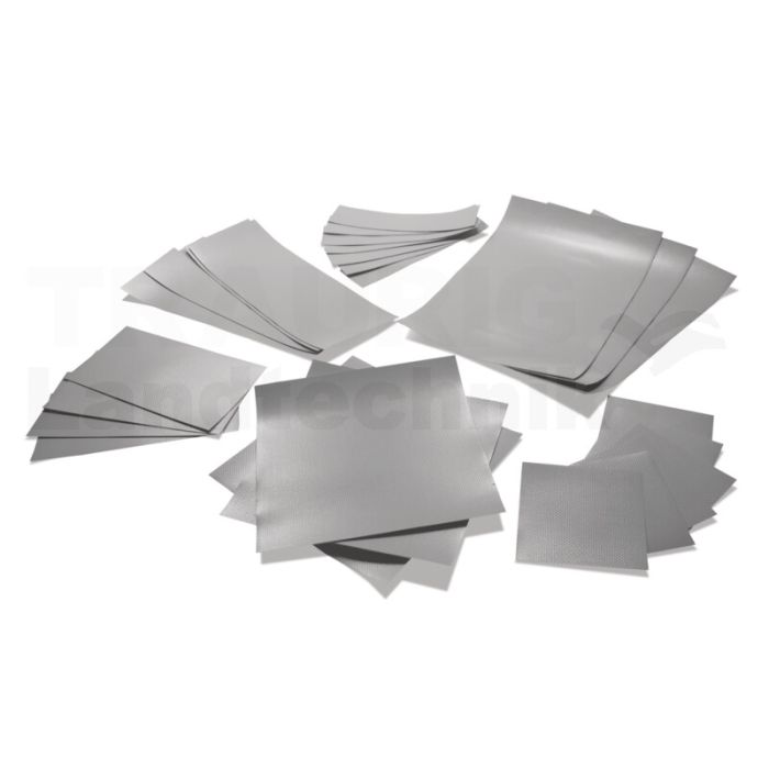 Planen Reparatur Set, 27-tlg., silber