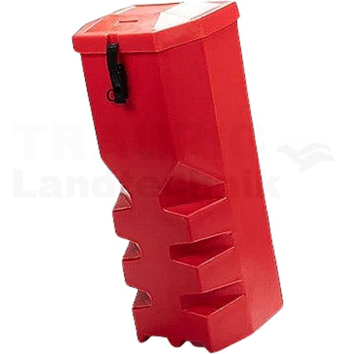 Feuerlöscherk. rot Toplader 300x750x300