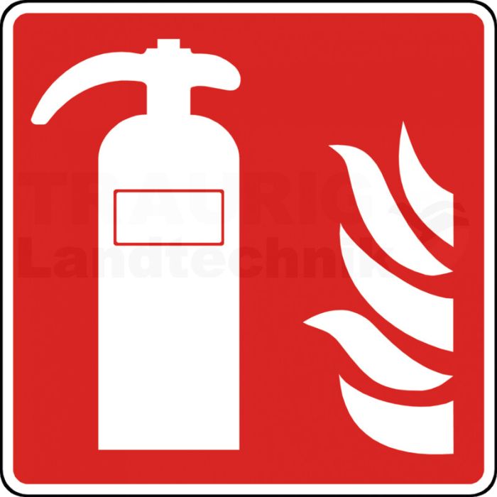 Ersatzschild Feuerlöschersymbol Ersatzschild Feuerlöschersymbol