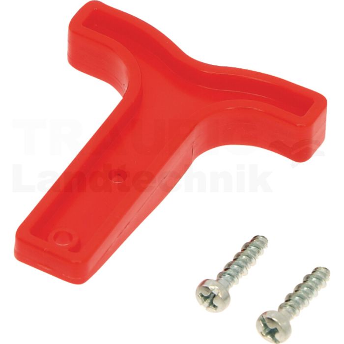 Handgriff für SR 50 rot mit Schrauben Handgriff für SR 50 rot mit Schrauben