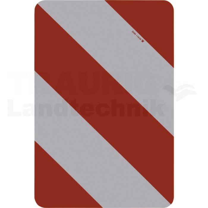 Warntafel Überbreite rechts Warntafel Überbreite rechts
