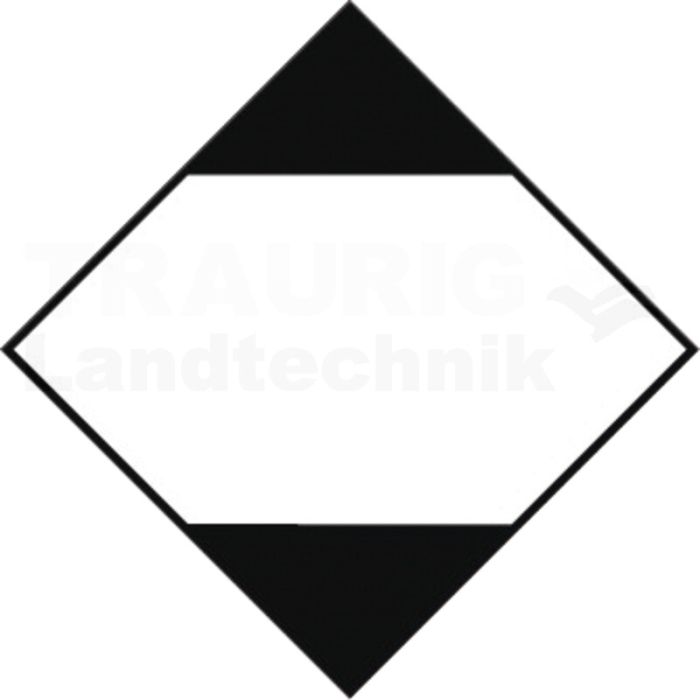 Gefahrzettel Kl. LQ Alu 250x250 klppb KS Gefahrzettel Kl. LQ Alu 250x250 klppb KS