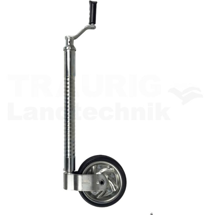 Stützrad gerippt 300 kg Ø48mm starr