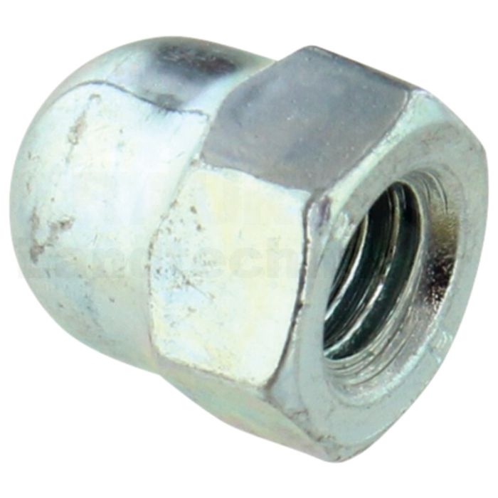 Sechskant-Hutmutter M6 DIN 1587 Sechskant-Hutmutter M6 DIN 1587