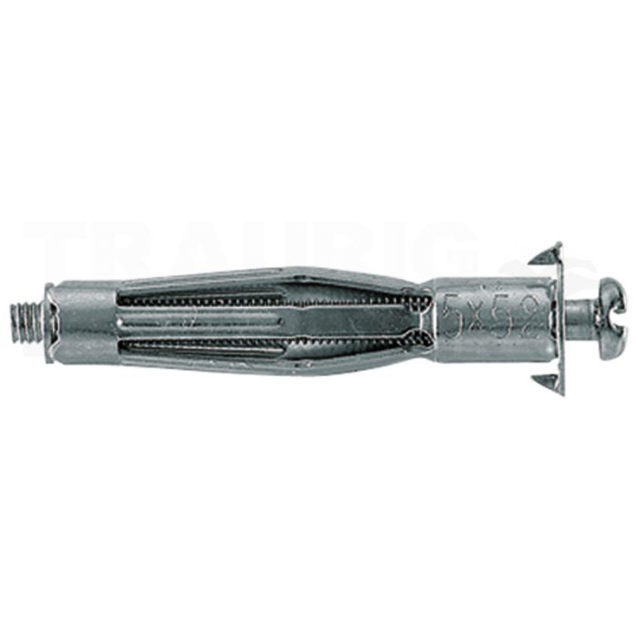 Hohlraum-Metalldübel mit Schrauben Hohlraum-Metalldübel mit Schrauben