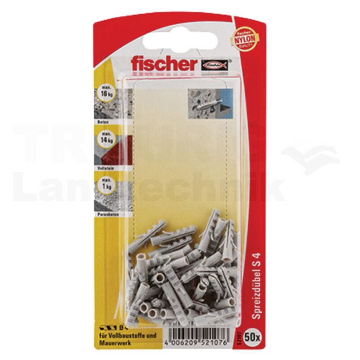 VPE20 Dübel S (SB-Verpackung) VPE20 Dübel S (SB-Verpackung)