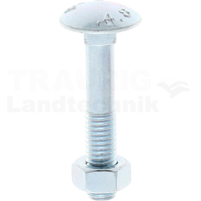 VPE50 Schlossschraube M8x45 DIN 603 VPE50 Schlossschraube M8x45 DIN 603