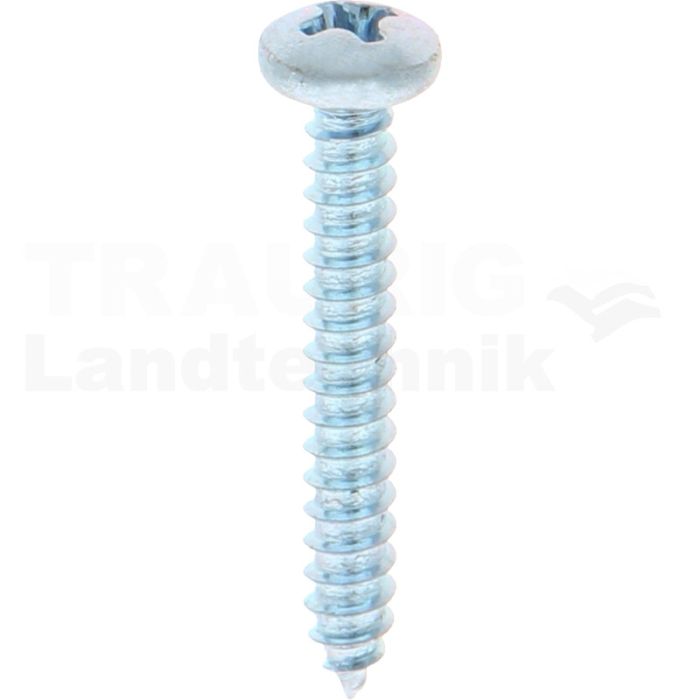 Linsen-Blechschraube 3,5x25 DIN 7981