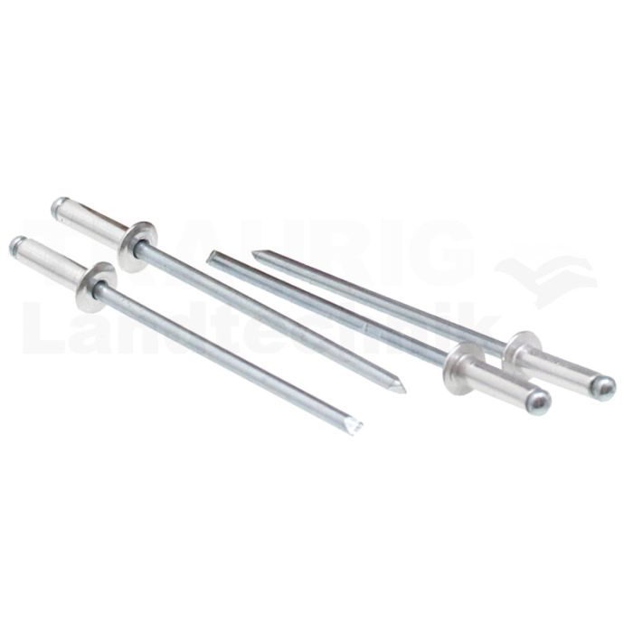 VPE500 Flachkopf-Blindniete 3,2x8 VPE500 Flachkopf-Blindniete 3,2x8