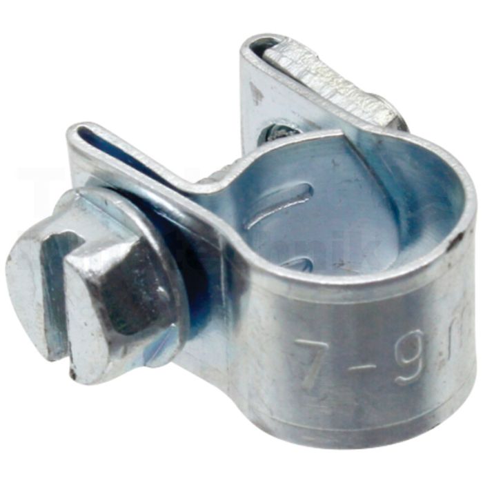 Mini-Spannbackenschelle W1 07-09 mm Mini-Spannbackenschelle W1 07-09 mm