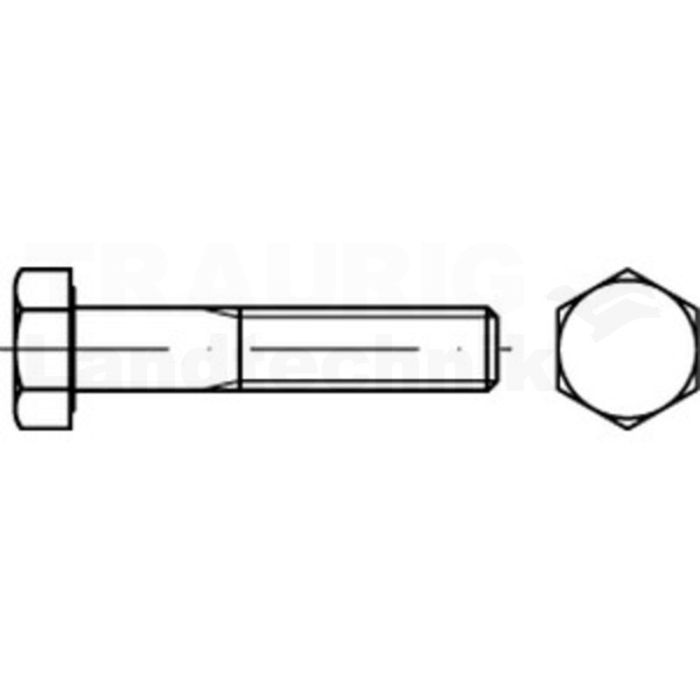 VPE1 6kt-Schraube,DIN931,M20x100