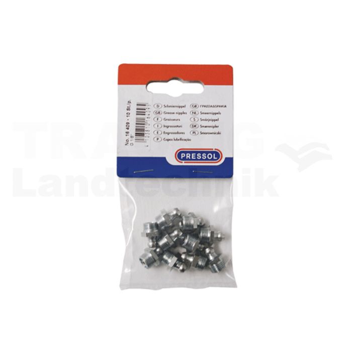 VPE10 Schmiernippel gerade G1/8''