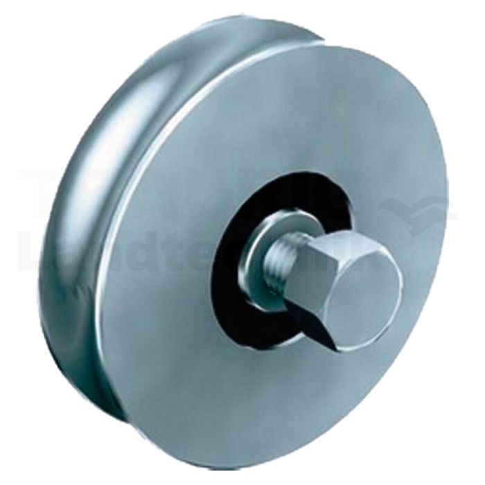 Rolle mit V-Nut Rolle mit V-Nut