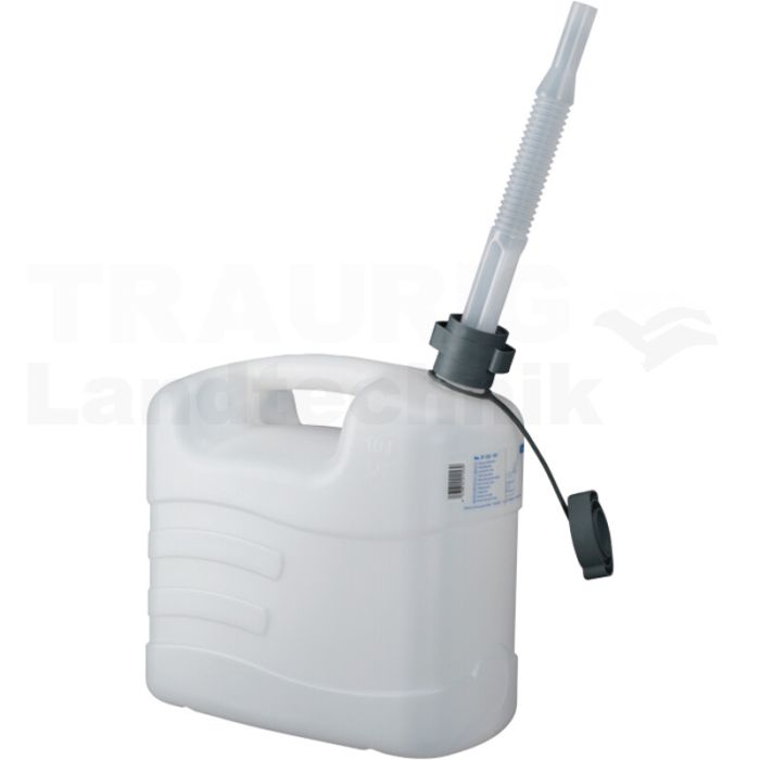 Wasserkanister, PE, m. Flexauslauf, 10L