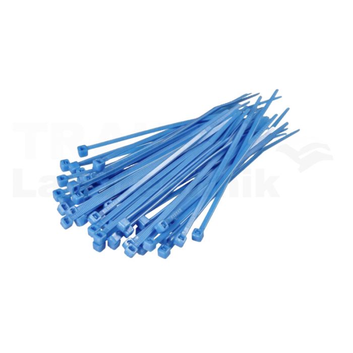 VPE100 Kabelbinder 102x2,5mm blau