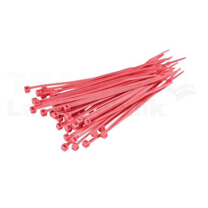VPE100 Kabelbinder 282x4,8mm rot VPE100 Kabelbinder 282x4,8mm rot