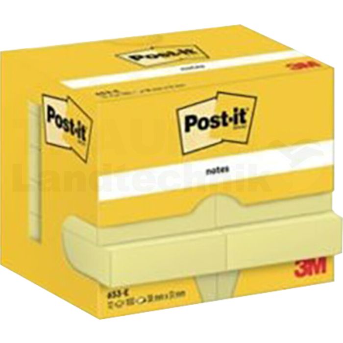 Packung 12x 100 Blatt Haftnotizen Packung 12x 100 Blatt Haftnotizen