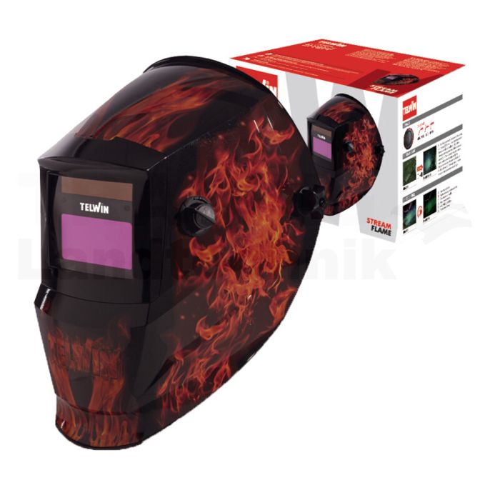 Automatischer-Schweißhelm "STREAM FLAME"