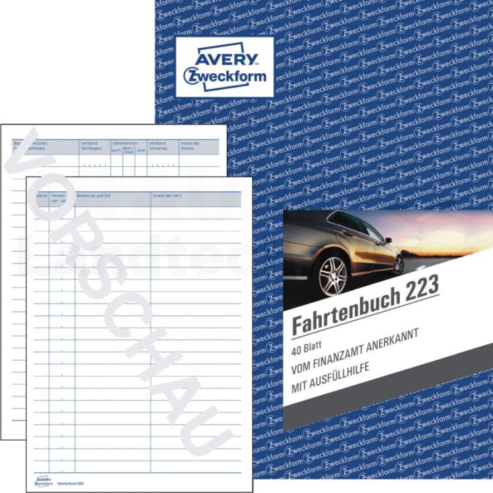 Fahrtenbuch Zweckform Fahrtenbuch Zweckform
