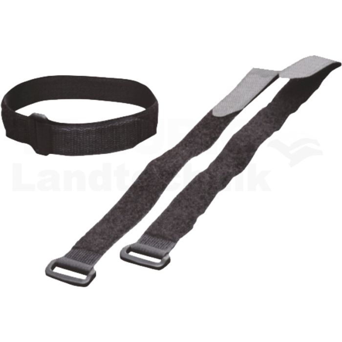 VPE10 Klett-Kabelbinder 600x30mm schwarz