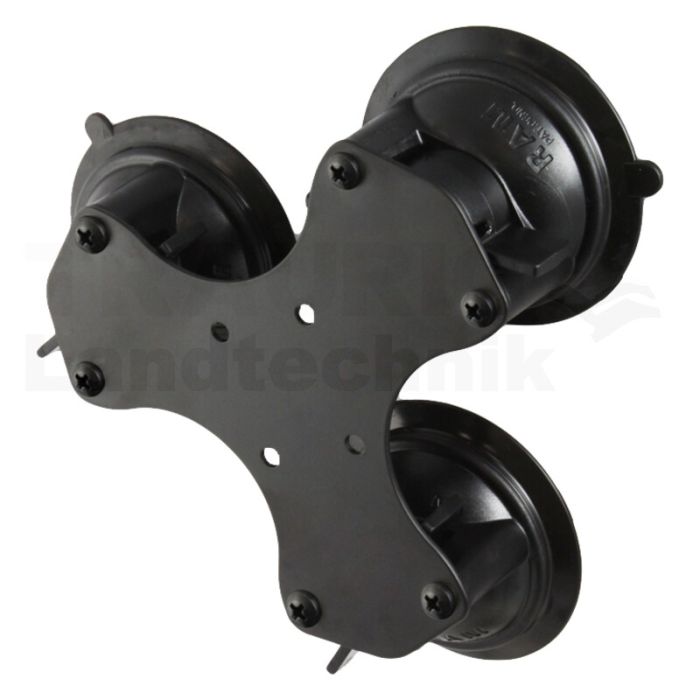 Twist-Lock dreifache Saugnapfbasis Twist-Lock dreifache Saugnapfbasis