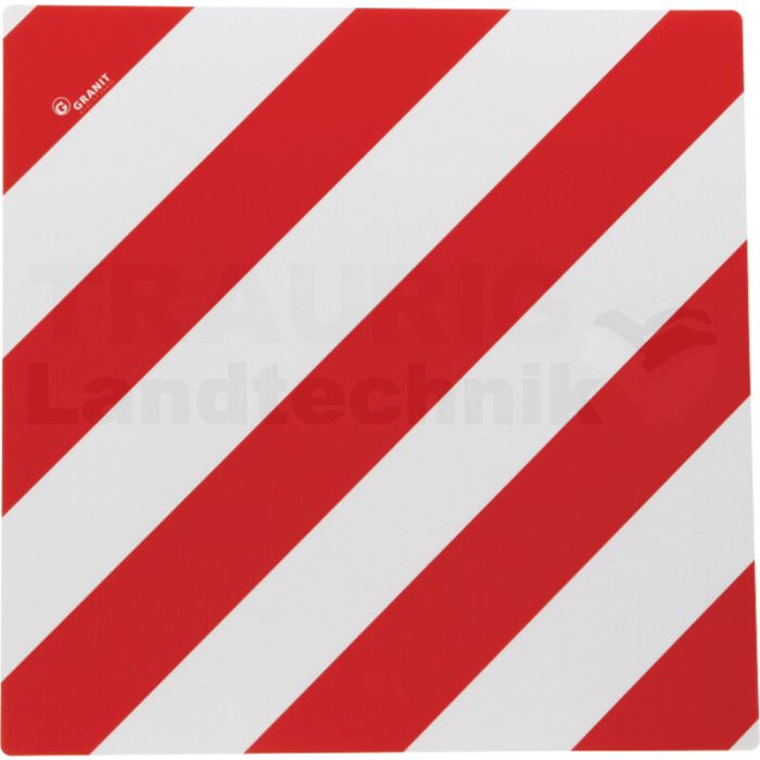 Warntafel, Alu Warntafel, Alu