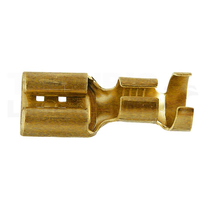 Flachsteckhülse