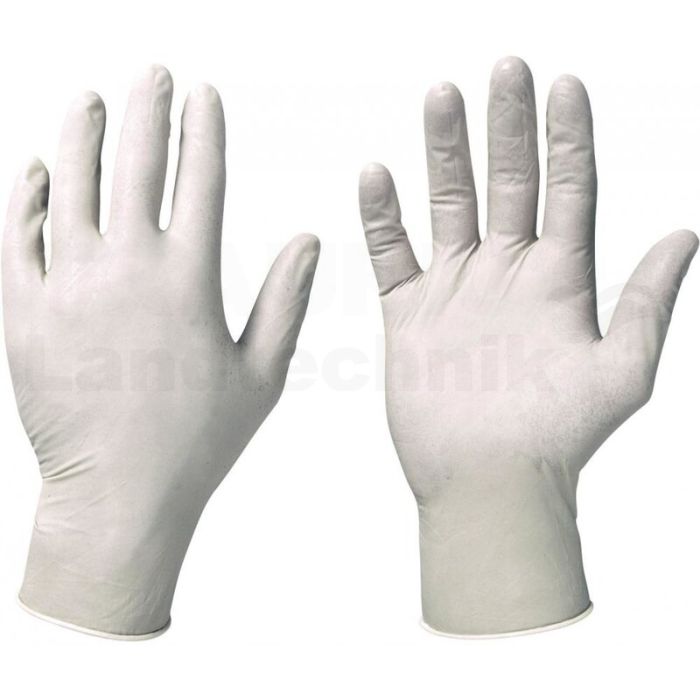 Einweghandschuh aus Latex, Gr. 10