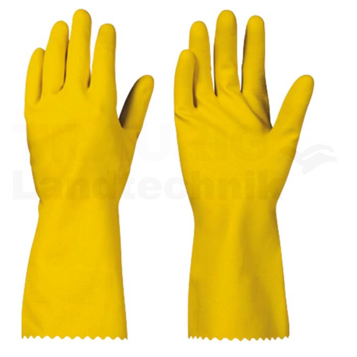 Latex Haushaltshandschuhe, Gr. 7