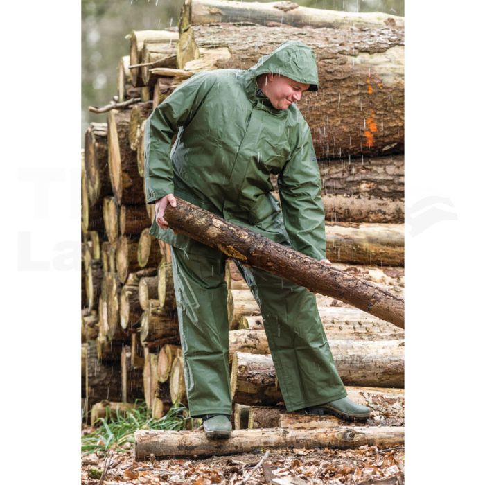 Regenjacke Oliv