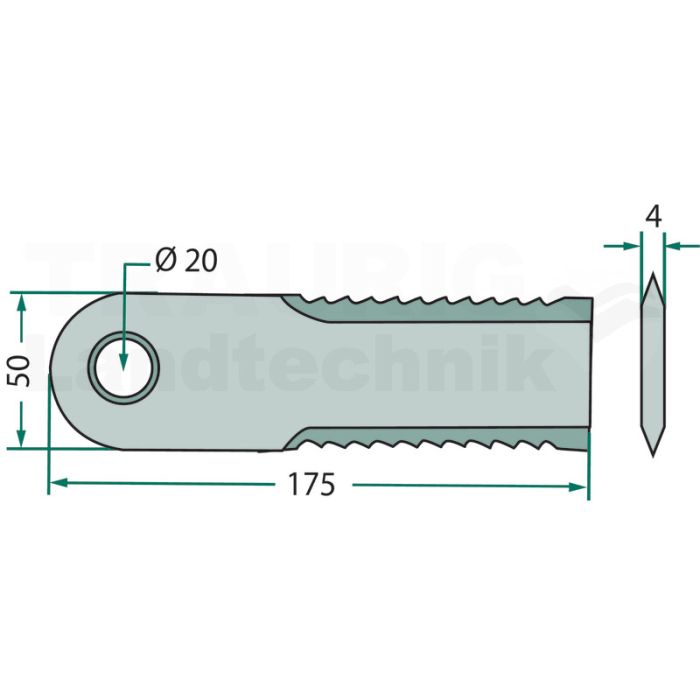 VPE25 Schlegelmesser