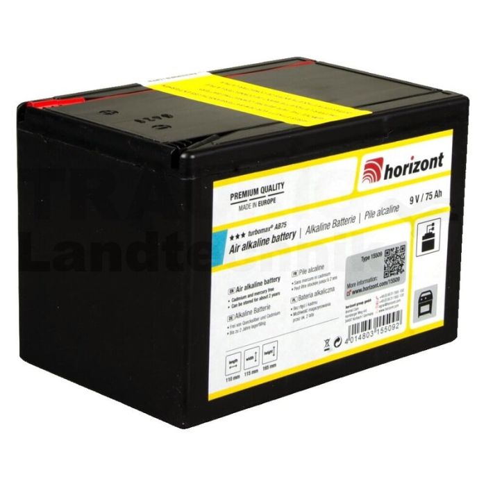 9 V Alkaline-Batterie
