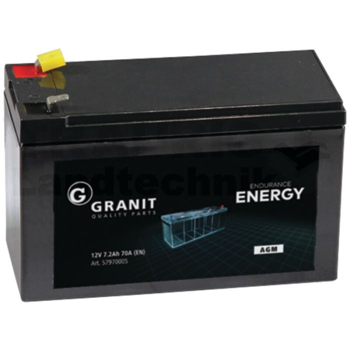 Batterie 12 V / 7,2  Ah